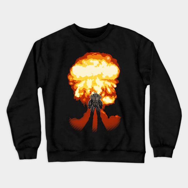 Nuclear Fallout Crewneck Sweatshirt by forsureee